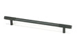 From The Anvil - Matt Black Half Brompton Pull Handle - Large | Sku. 46944 | Trade Door Handles.