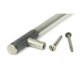 From The Anvil - Pewter Half Brompton Pull Handle - Small | Sku. 46945 | Trade Door Handles.