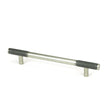 From The Anvil - Pewter Half Brompton Pull Handle - Medium | Sku. 46946 | Trade Door Handles.