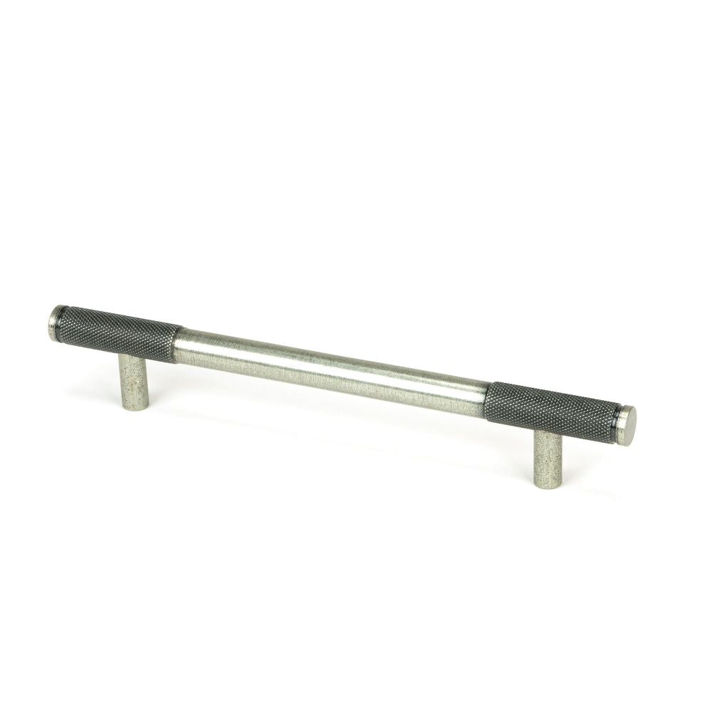 From The Anvil - Pewter Half Brompton Pull Handle - Medium | Sku. 46946 | Trade Door Handles.