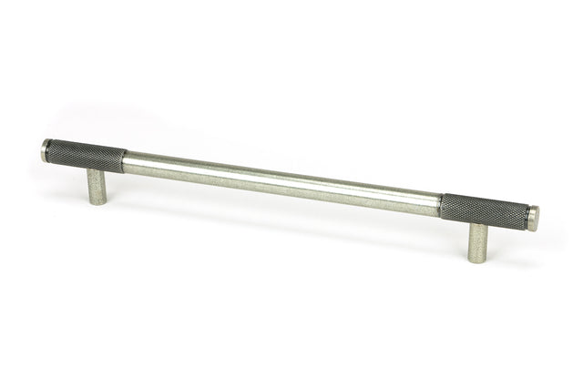 From The Anvil - Pewter Half Brompton Pull Handle - Large | Sku. 46947 | Trade Door Handles.