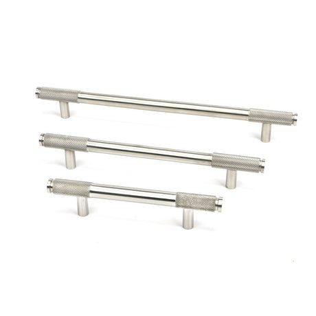 From The Anvil - Satin SS (304) Half Brompton Pull Handle - Small | Sku. 46951 | Trade Door Handles.