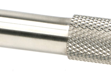 From The Anvil - Satin SS (304) Half Brompton Pull Handle - Medium | Sku. 46952 | Trade Door Handles.