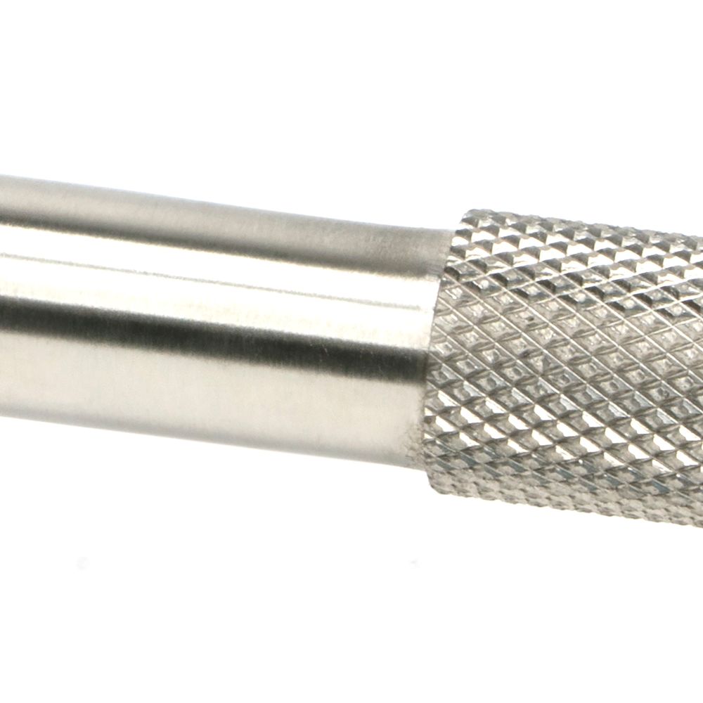 From The Anvil - Satin SS (304) Half Brompton Pull Handle - Medium | Sku. 46952 | Trade Door Handles.