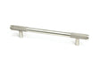 From The Anvil - Satin SS (304) Half Brompton Pull Handle - Medium | Sku. 46952 | Trade Door Handles.