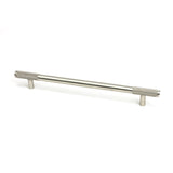 From The Anvil - Satin SS (304) Half Brompton Pull Handle - Large | Sku. 46953 | Trade Door Handles.