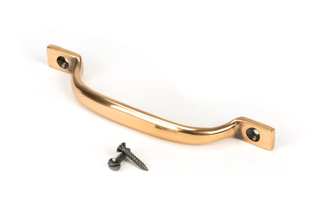 From The Anvil - Polished Bronze Slim Sash Pull | Sku. 46958 | Trade Door Handles.