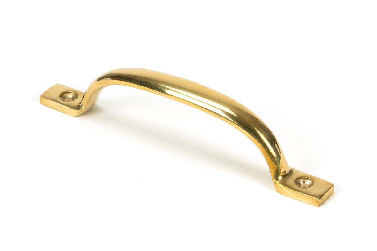 From The Anvil - Polished Brass Slim Sash Pull | Sku. 46959 | Trade Door Handles.