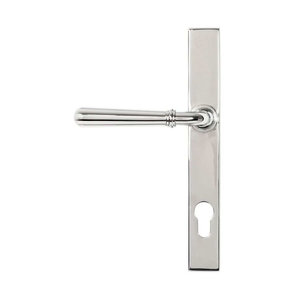 From The Anvil - Polished Marine SS (316) Newbury Slimline Lever Espag. Lock Set | Sku. 47072 | Trade Door Handles.
