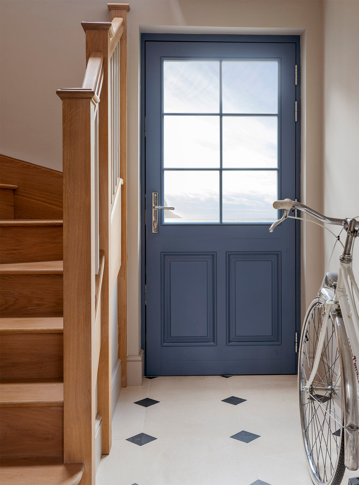 From The Anvil - Polished Marine SS (316) Newbury Slimline Lever Espag. Lock Set | Sku. 47072 | Trade Door Handles.