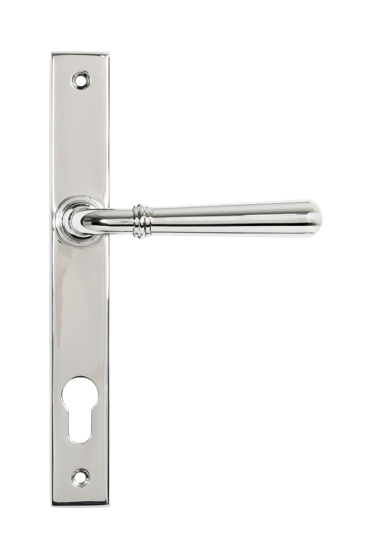 From The Anvil - Polished Marine SS (316) Newbury Slimline Lever Espag. Lock Set | Sku. 47072 | Trade Door Handles.