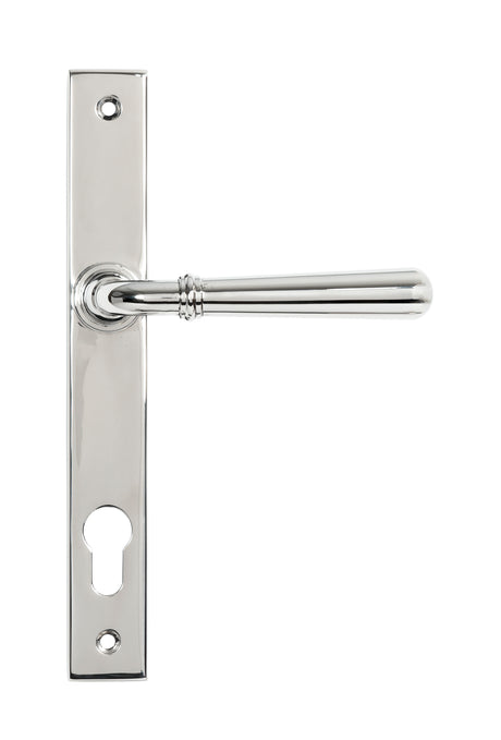 From The Anvil - Polished Marine SS (316) Newbury Slimline Lever Espag. Lock Set | Sku. 47072 | Trade Door Handles.