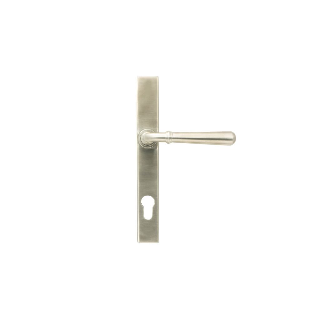 From The Anvil - Satin Marine SS (316) Newbury Slimline Lever Espag. Lock Set | Sku. 47073 | Trade Door Handles.