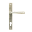 From The Anvil - Satin Marine SS (316) Newbury Slimline Lever Espag. Lock Set | Sku. 47073 | Trade Door Handles.