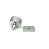 From The Anvil - Satin Chrome Brompton Cabinet Knob - 32mm (Square) | Sku. 47082 | Trade Door Handles.