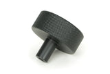 From The Anvil - Matt Black Brompton Cabinet Knob - 38mm (No rose) | Sku. 47085 | Trade Door Handles.