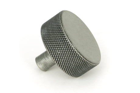From The Anvil - Pewter Brompton Cabinet Knob - 38mm (No rose) | Sku. 47089 | Trade Door Handles.