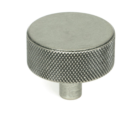 From The Anvil - Pewter Brompton Cabinet Knob - 38mm (No rose) | Sku. 47089 | Trade Door Handles.