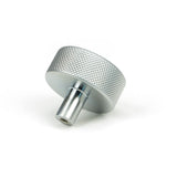 From The Anvil - Satin Chrome Brompton Cabinet Knob - 38mm (No rose) | Sku. 47090 | Trade Door Handles.