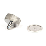 From The Anvil - Polished SS (304) Brompton Cabinet Knob - 38mm (Plain) | Sku. 47092 | Trade Door Handles.