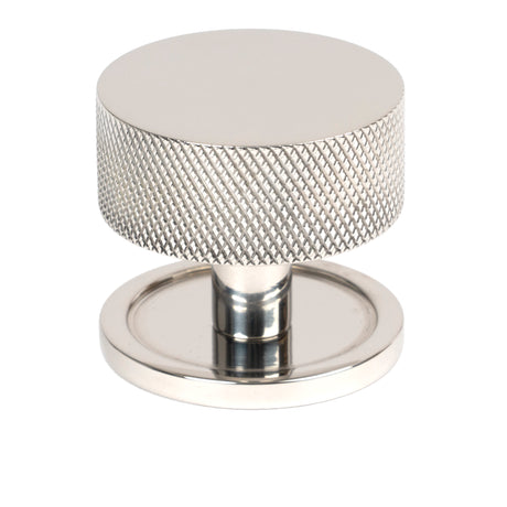From The Anvil - Polished SS (304) Brompton Cabinet Knob - 38mm (Plain) | Sku. 47092 | Trade Door Handles.