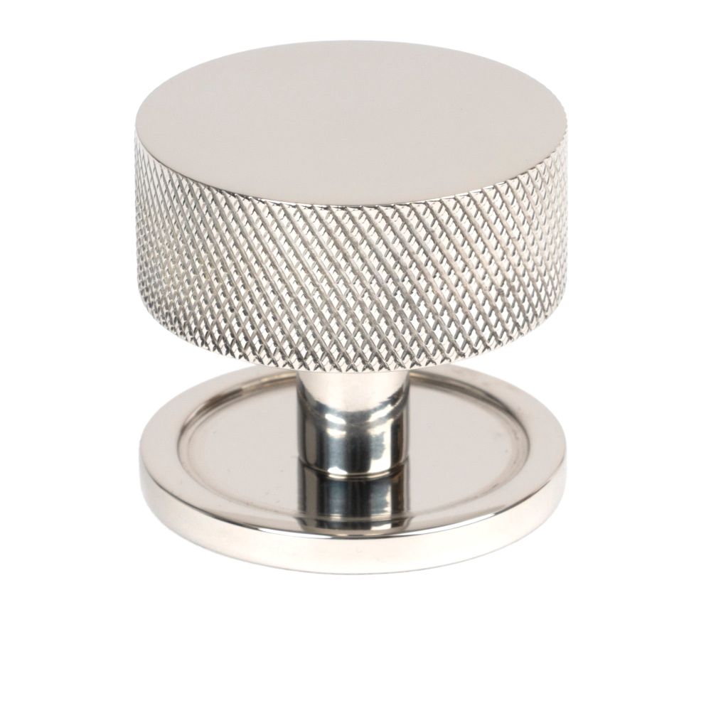 From The Anvil - Polished SS (304) Brompton Cabinet Knob - 38mm (Plain) | Sku. 47092 | Trade Door Handles.