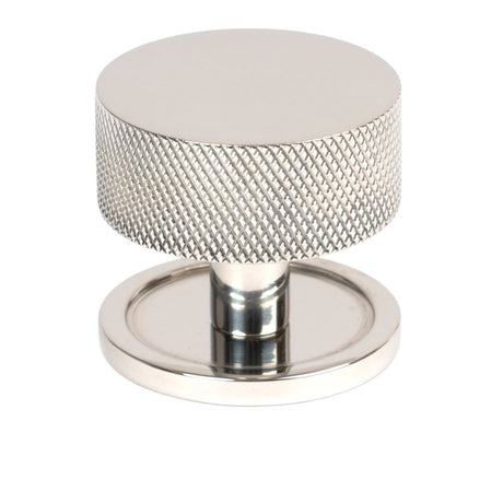 From The Anvil - Polished SS (304) Brompton Cabinet Knob - 38mm (Plain) | Sku. 47092 | Trade Door Handles.