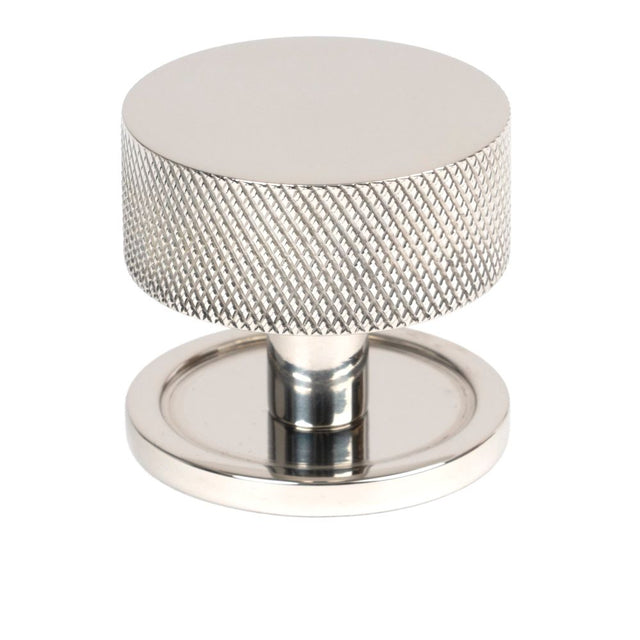 From The Anvil - Polished SS (304) Brompton Cabinet Knob - 38mm (Plain) | Sku. 47092 | Trade Door Handles.