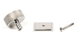From The Anvil - Polished SS (304) Brompton Cabinet Knob - 38mm (Square) | Sku. 47095 | Trade Door Handles.