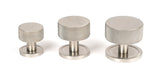 From The Anvil - Satin SS (304) Brompton Cabinet Knob - 38mm (Plain) | Sku. 47096 | Trade Door Handles.