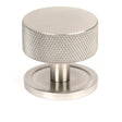From The Anvil - Satin SS (304) Brompton Cabinet Knob - 38mm (Plain) | Sku. 47096 | Trade Door Handles.