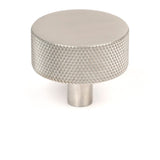 From The Anvil - Satin SS (304) Brompton Cabinet Knob - 38mm (No rose) | Sku. 47097 | Trade Door Handles.