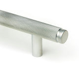 From The Anvil - Satin Chrome Full Brompton Pull Handle - Small | Sku. 47098 | Trade Door Handles.
