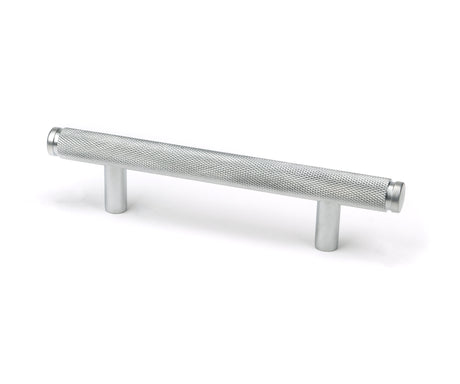 From The Anvil - Satin Chrome Full Brompton Pull Handle - Small | Sku. 47098 | Trade Door Handles.