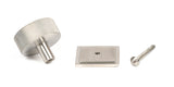 From The Anvil - Satin SS (304) Brompton Cabinet Knob - 38mm (Square) | Sku. 47099 | Trade Door Handles.