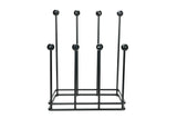 From The Anvil - Matt Black Four Pair Boot Rack | Sku. 47106 | Trade Door Handles.