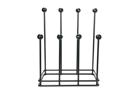 From The Anvil - Matt Black Four Pair Boot Rack | Sku. 47106 | Trade Door Handles.