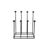 From The Anvil - Matt Black Four Pair Boot Rack | Sku. 47106 | Trade Door Handles.