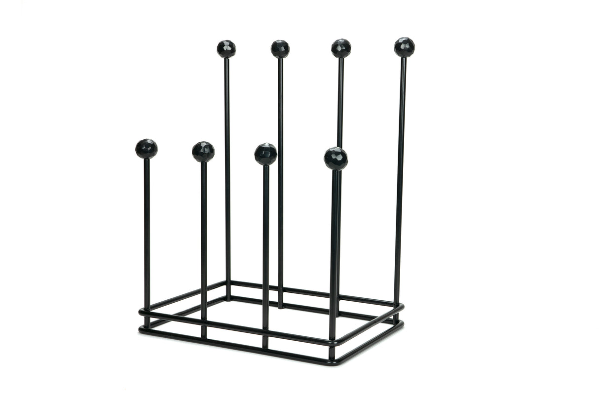 From The Anvil - Matt Black Four Pair Boot Rack | Sku. 47106 | Trade Door Handles.