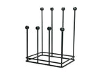 From The Anvil - Matt Black Four Pair Boot Rack | Sku. 47106 | Trade Door Handles.