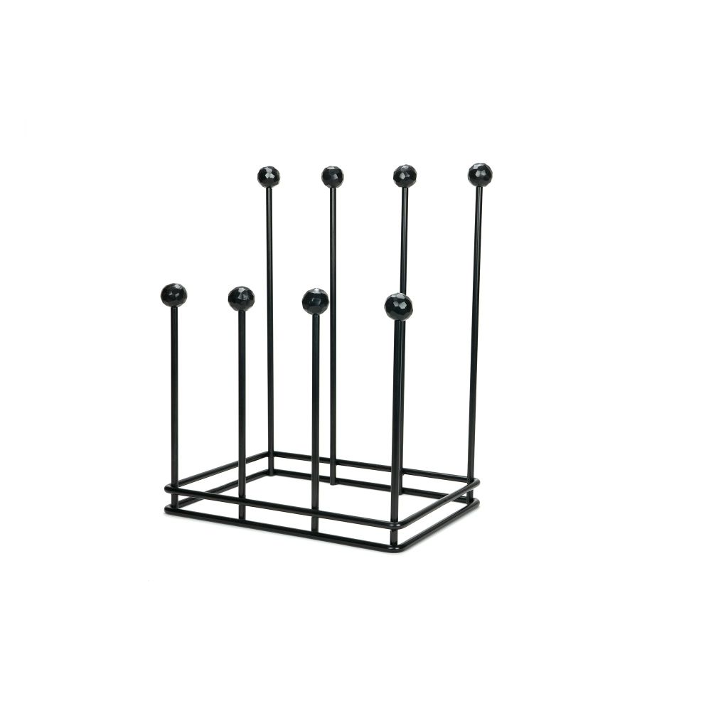 From The Anvil - Matt Black Four Pair Boot Rack | Sku. 47106 | Trade Door Handles.