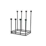 From The Anvil - Matt Black Four Pair Boot Rack | Sku. 47106 | Trade Door Handles.
