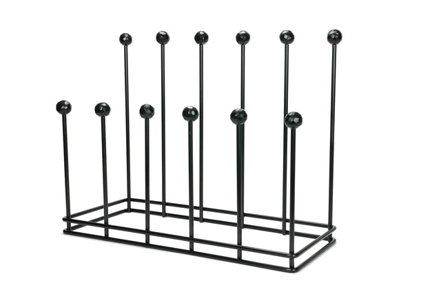 From The Anvil - Matt Black Six Pair Boot Rack | Sku. 47108 | Trade Door Handles.