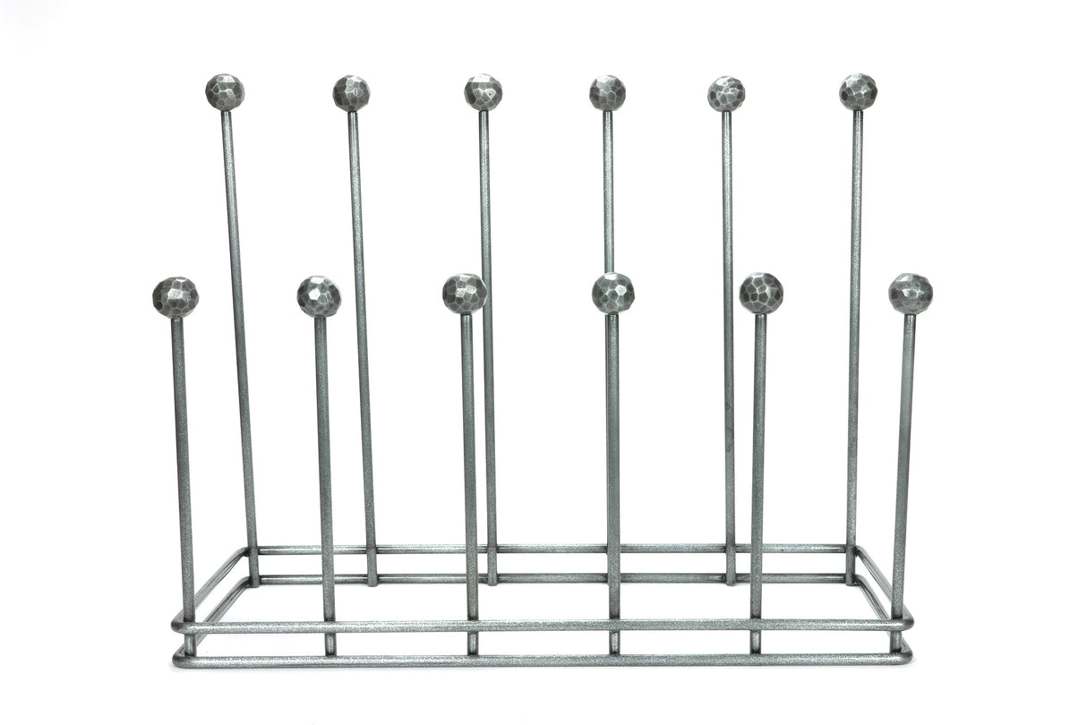 From The Anvil - Pewter Six Pair Boot Rack | Sku. 47109 | Trade Door Handles.