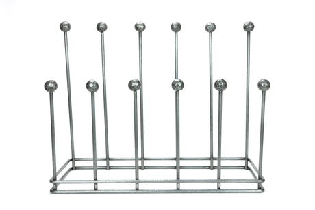 From The Anvil - Pewter Six Pair Boot Rack | Sku. 47109 | Trade Door Handles.