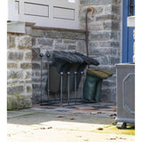 From The Anvil - Pewter Six Pair Boot Rack | Sku. 47109 | Trade Door Handles.