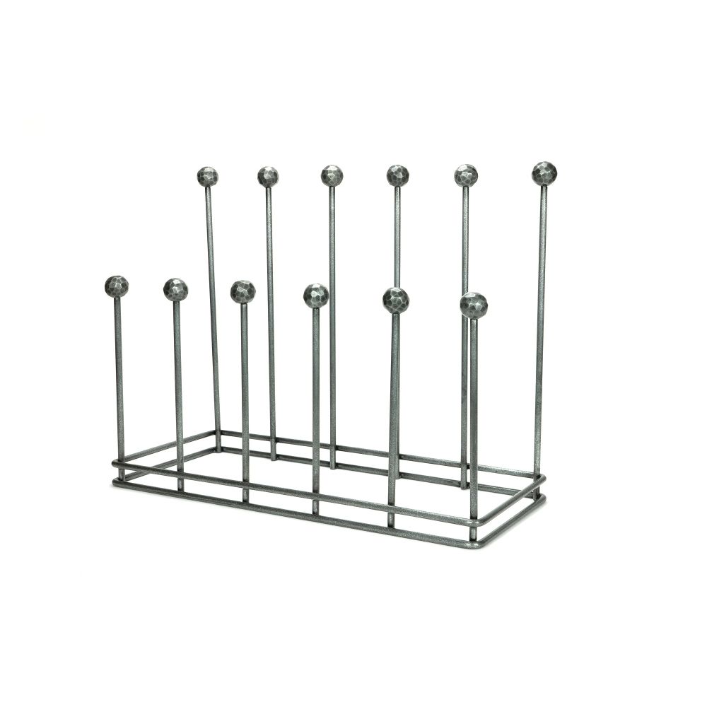 From The Anvil - Pewter Six Pair Boot Rack | Sku. 47109 | Trade Door Handles.