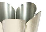 From The Anvil - Smooth Nickel Flora Pot - Small | Sku. 47121 | Trade Door Handles.
