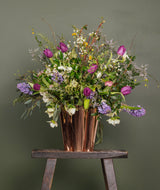 From The Anvil - Smooth Copper Flora Pot - Large | Sku. 47123 | Trade Door Handles.