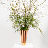 From The Anvil - Smooth Copper Flora Vase | Sku. 47126 | Trade Door Handles.